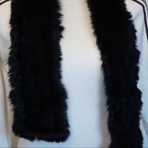 Jacob Rabbit Fur Scarf